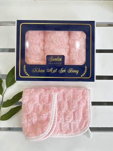 BW Set 3 Khăn mặt sợi bông Sunlin