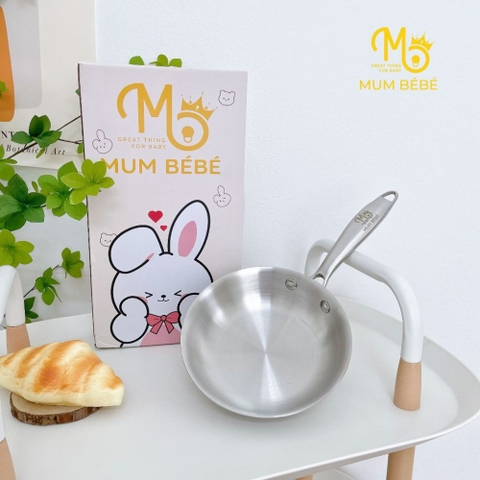 MUM BEBE - CHẢO INOX 16CM