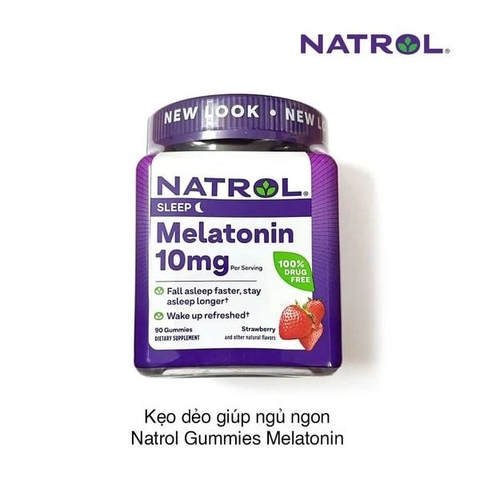 NATROL - 18Y+KẸO NGỦ NGON MELATONIN SLEEP