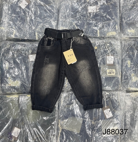 MT Quần Jean đen 8037