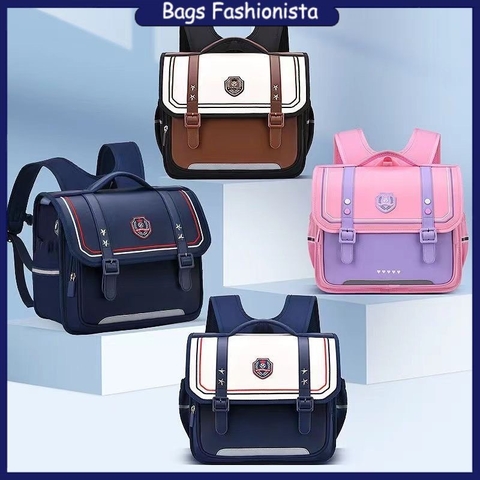 Ba lô tiểu học dáng ngang chống gù(6-12Y)