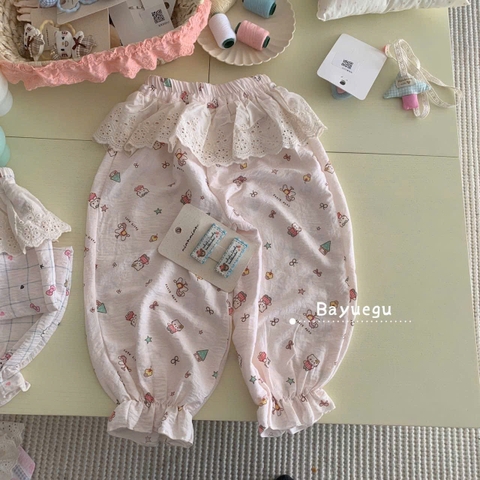 LB - Quần chống muỗi mùa hè mèo Kitty (90-130)