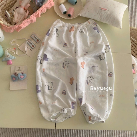 LB - Quần chống muỗi mùa hè hoạ tiết ngựa (90-130)