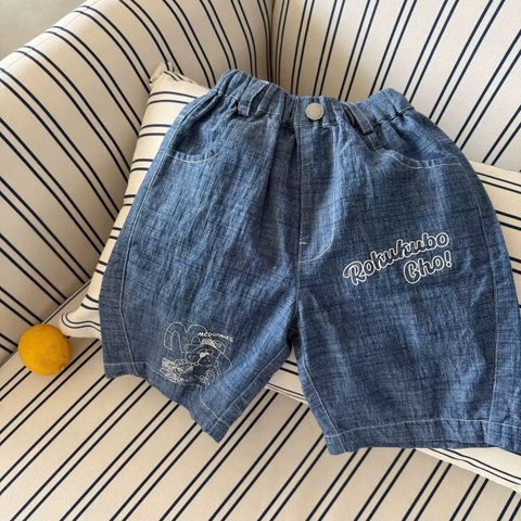 TL - Quần đùi jeans Rokukubo (90-140)