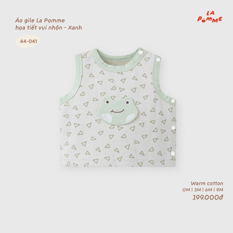 LA POMME - ÁO GILE HOẠ TẾT VUI NHỘN (0-9M)