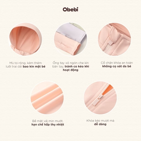 OBEBI - Áo chống nắng Cool Ice(73-110)