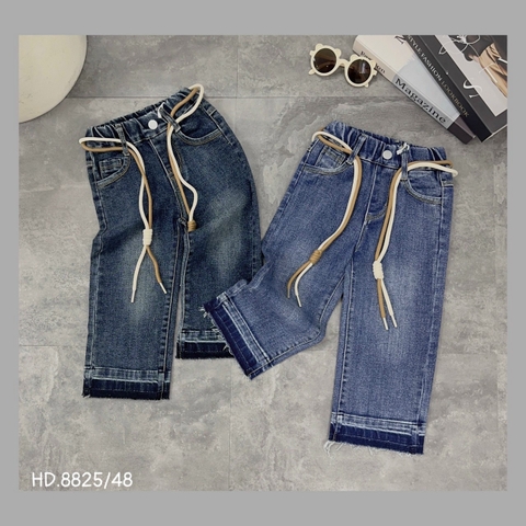 SA Quần Jean xuông kèm đai dây(S17-21)