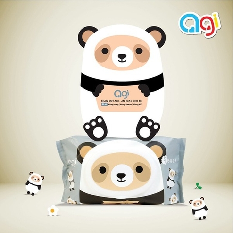 AGI - KHĂN GIẤY ƯỚT 80 TỜ