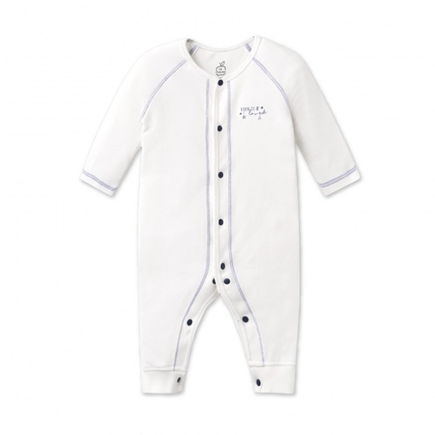 LA POMME Body dài tay phối màu(NB-3M)