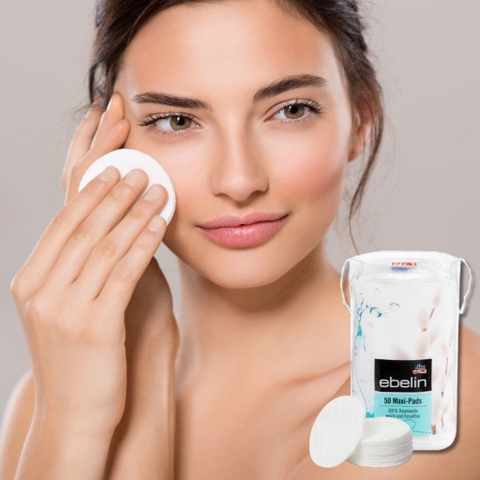 EBELIN - BÔNG TẨY TRANG 50 MIẾNG