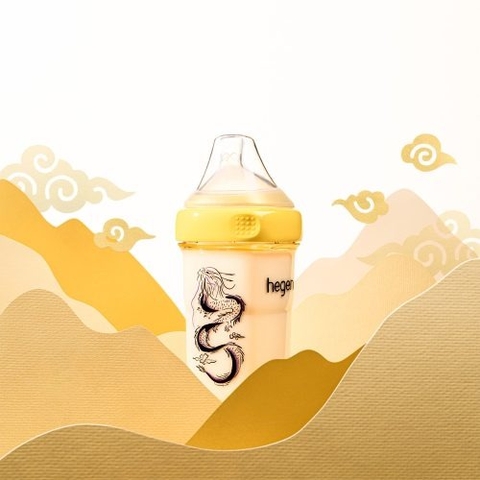 HEGEN - BÌNH SỮA PPSU DRAGON RỒNG VÀNG 240ML
