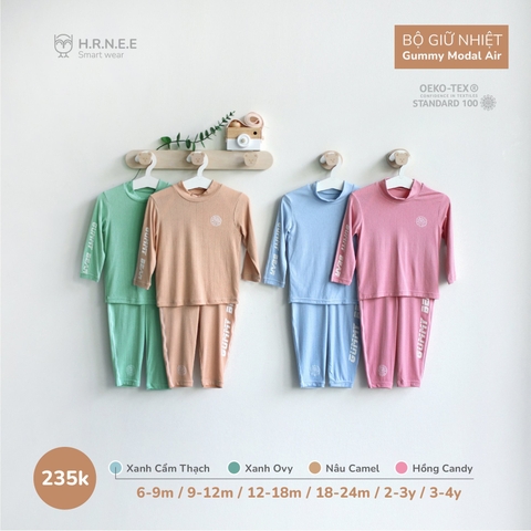 HRNEE- BỘ GIỮ NHIỆT GUMMY MODAL AIR