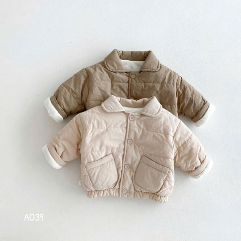 SL - Áo phao nhăn lót nỉ(73-100)