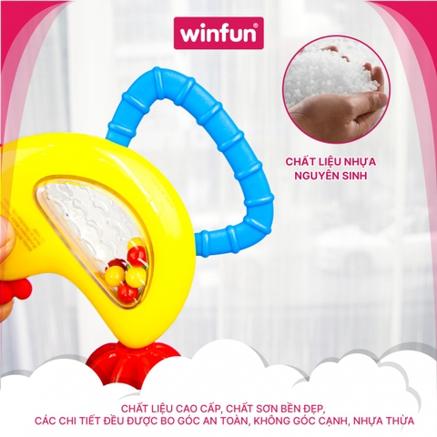WINFUN - SET 3 ĐỒ CHƠI XÚC XẮC VÀ GẶM NƯỚU 3030-NL
