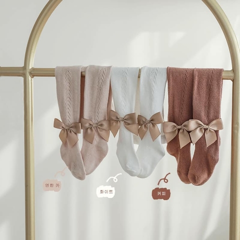 SL - Quần tất ren đính nơ QT12