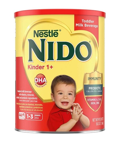 NESTLE - 1Y+SỮA BỘT NIDO KINDER MỸ NẮP ĐỎ