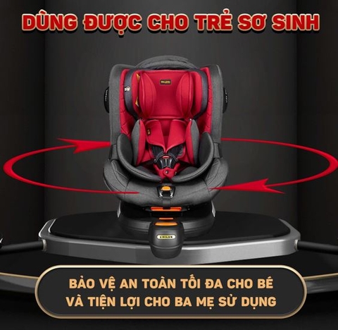 CHILUX - GHẾ Ô TÔ CHO BÉ CHILUX SAFE 360