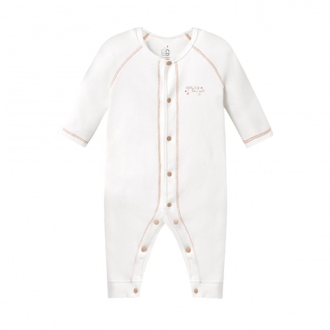 LA POMME Body dài tay phối màu(NB-3M)