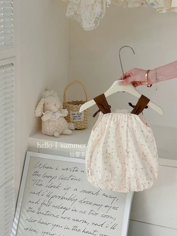 JS - Body be 2 dây nâu hoạ tiết thỏ(66-80)