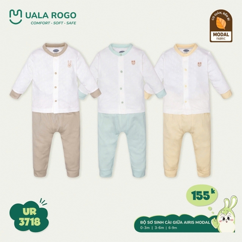 UALA ROGO - BỘ SS CÀI GIỮA AIRIS MODAL UR3718