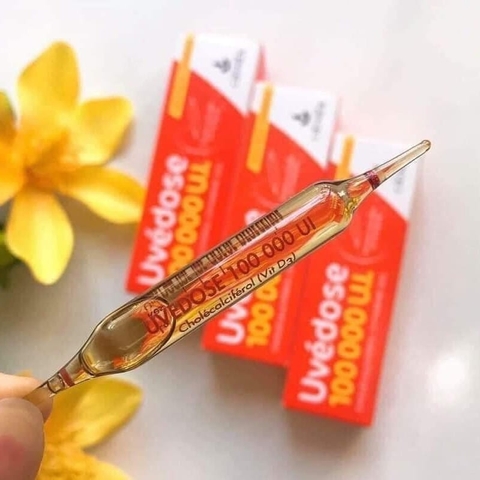 UVEDOSE - 18M+D3 LIỀU CAO 100.000 U.I PHÁP