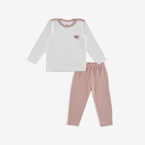 BUBABY - Bộ dài tay cài vai Siro(6M-5Y)