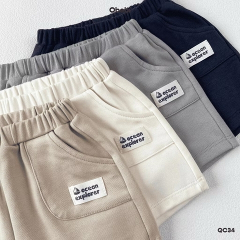 OBB - Quần đùi cotton túi tròn Ocean(66-110)