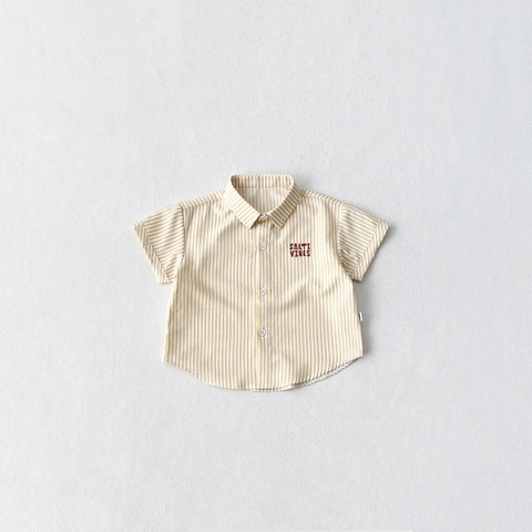 OBEBI -Áo sơ mi kẻ sọc mùa hè OBEBI (73-120)
