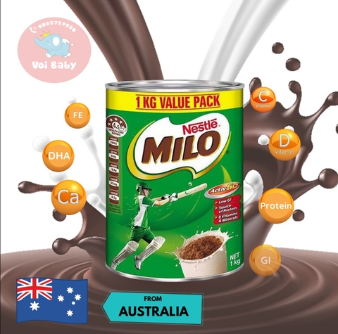 NESTLE - 2Y+SỮA BỘT MILO ÚC