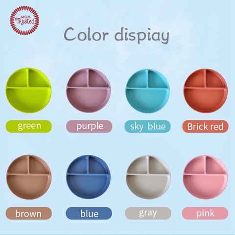 MOMTRUSTED - KHAY ĂN TRÒN CHỐNG ĐỔ