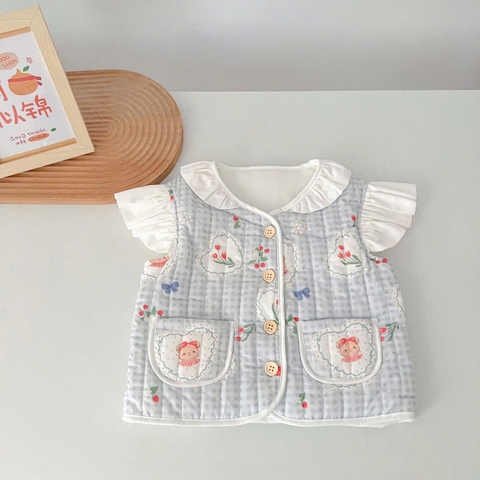 JS - Gile phao lót nỉ hoạ tiết hoa(73,80)