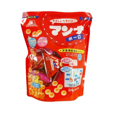 MORINAGA - 7M+BÁNH BI MEN BORO TÚI