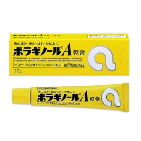 BORRAGINOL - KEM BÔI TRĨ CHỮ A