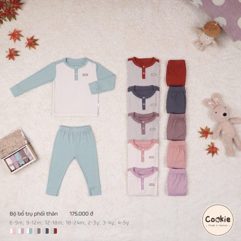 COOKIE Bộ bổ trụ phối thân(6-4Y)