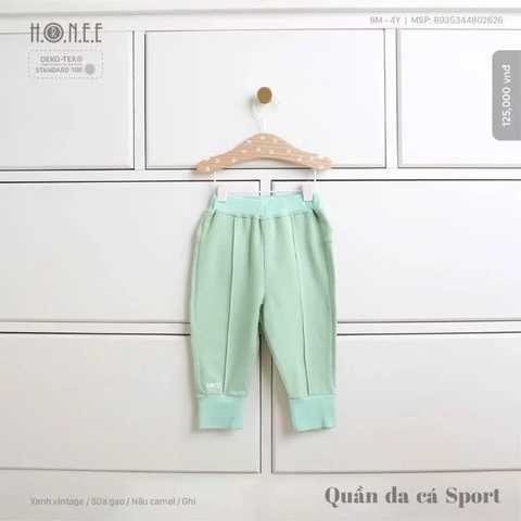 HRNEE - Quần da ca SPORT (9M-4Y)