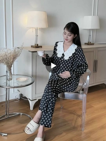 JM Bộ lụa mặc nhà và sau sinh (M-L)