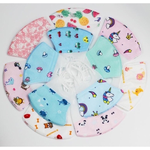 AIBAOQI - SET 50 KHẨU TRANG HỌA TIẾT