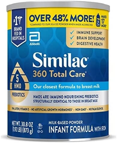 ABBOTT - SỮA SIMILAC 360 TOTAL CARE 5 HMO