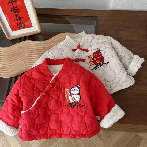 MT - Áo khoác phao đỏ hồ lô(73-90)