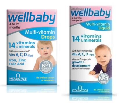 VITABIOTICS UK - VITAMIN TỔNG HỢP WELLBABY