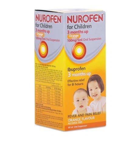 NUROFEN - 3M - SIRO HẠ SỐT THÁI LAN VỊ CAM