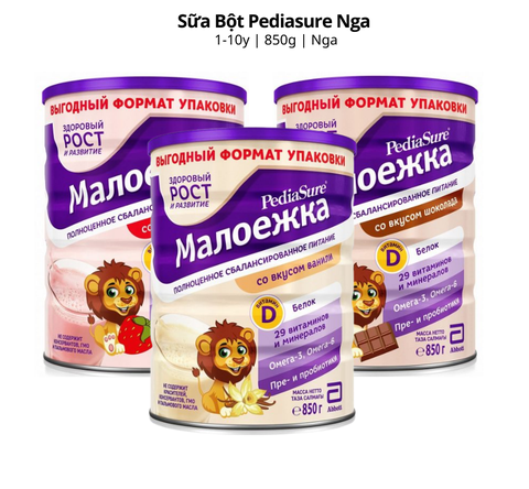 ABBOTT - 1Y+SỮA PEDIASURE NGA