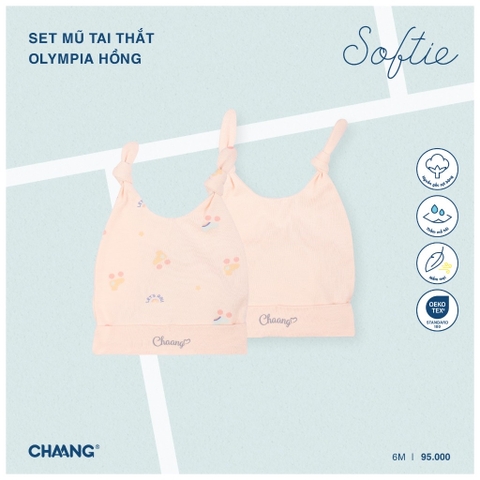 CHAANG - Set mũ tai thắt Olympia