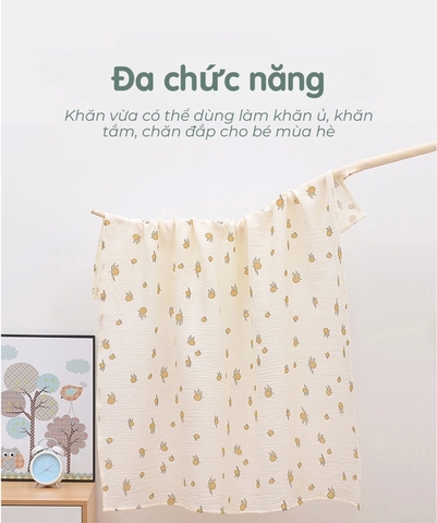 BS - Khăn xô  2 lớp 100x100cm