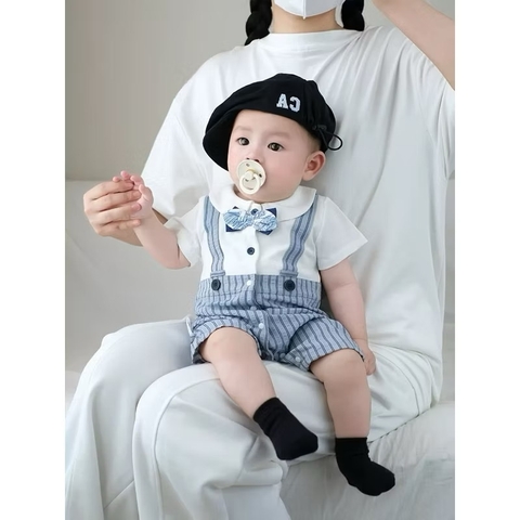 JS - Body công tử trắng giả yếm sọc xanh nơ cổ(66-80)