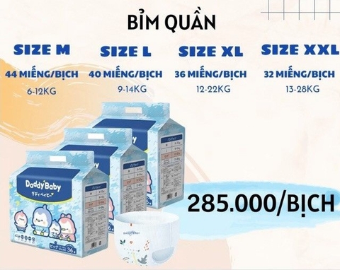 DADDY BABY - BỈM NỘI ĐỊA NHẬT