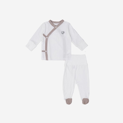 BUBABY - Bộ dài tay cài chéo SIRO (NB-3M)