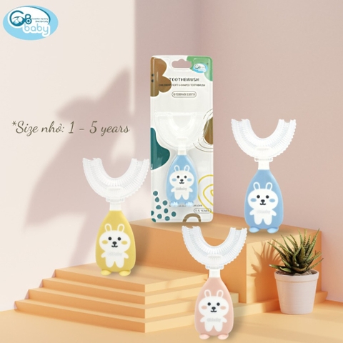 GB BABY - BÀN CHẢI CHỮ U HÌNH THỎ