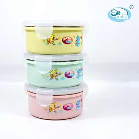 GB BABY - BÁT INOX CÓ NẮP 8815