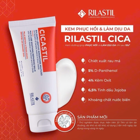 RILASTIL - KEM PHỤC HỒI, LÀM DỊU VÀ BẢO VỆ DA